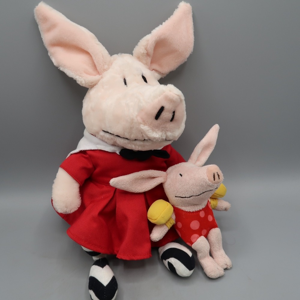 Olivia The Pig Plush Sailor & mini Plush Toy‎ 13'' Cartoon Stuffed Animal Gund